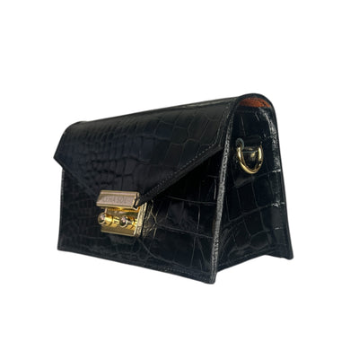 Sac Imany noir croco