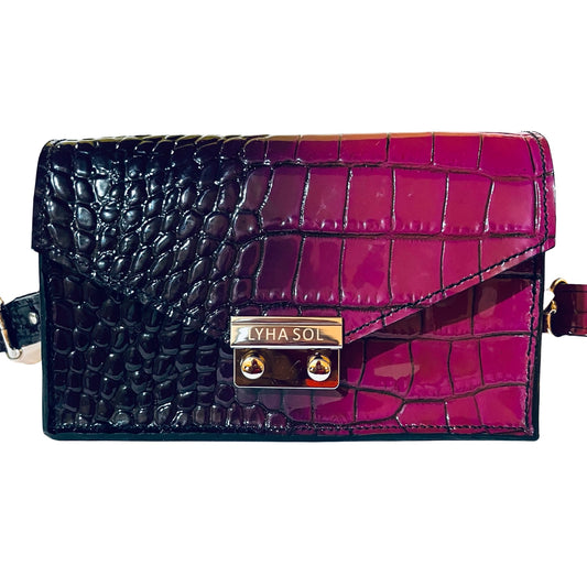 Sac Imany noir/ rose