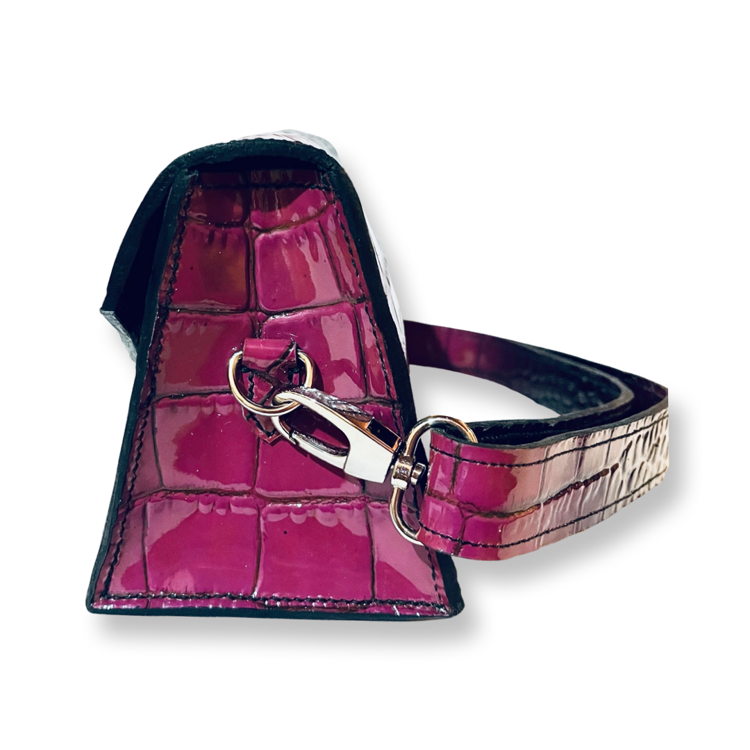Sac Imany noir/ rose