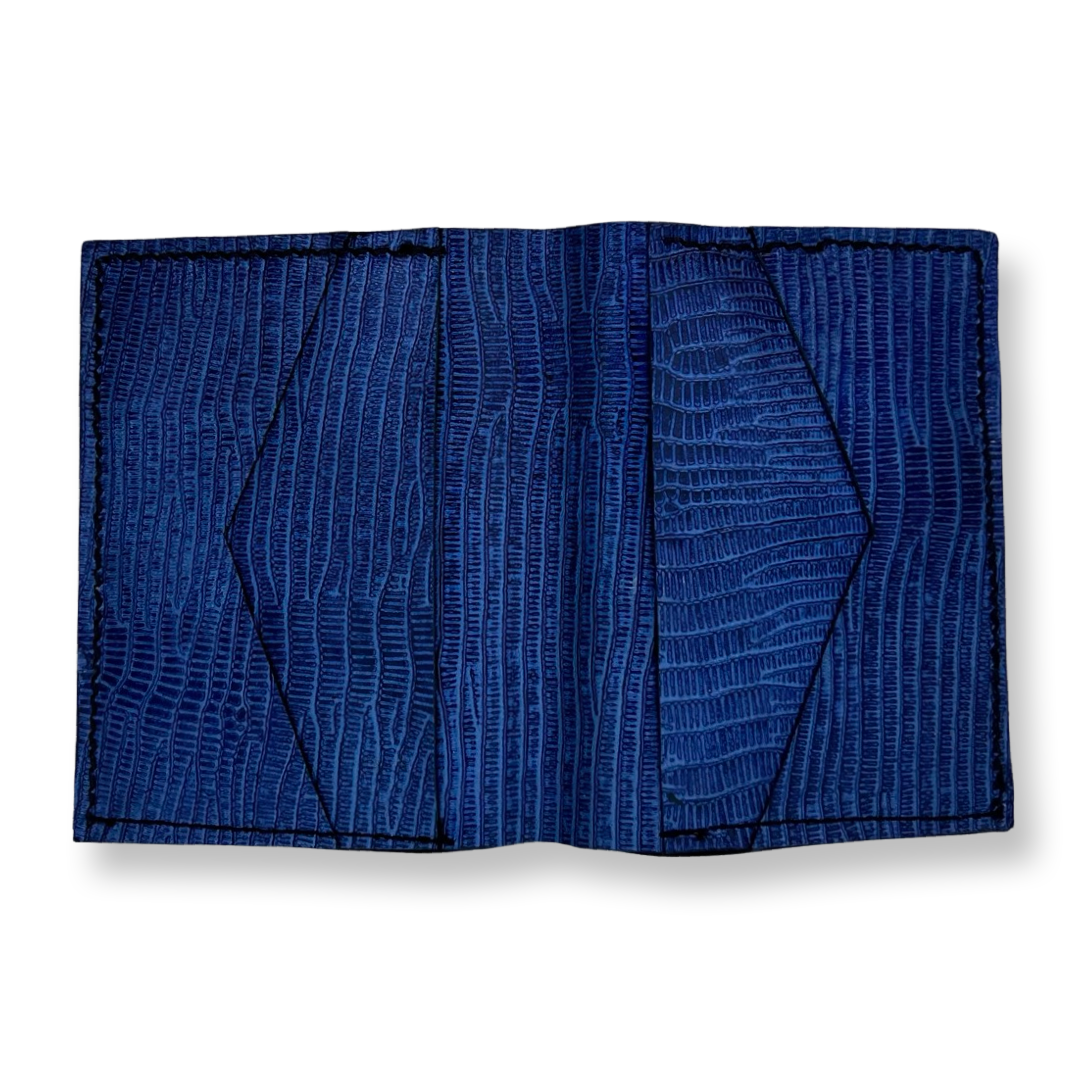 Porte carte bleu